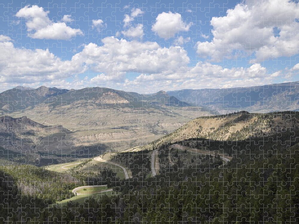 Valley Jigsaw Puzzle featuring the photograph Starlight Basin by Frank Madia