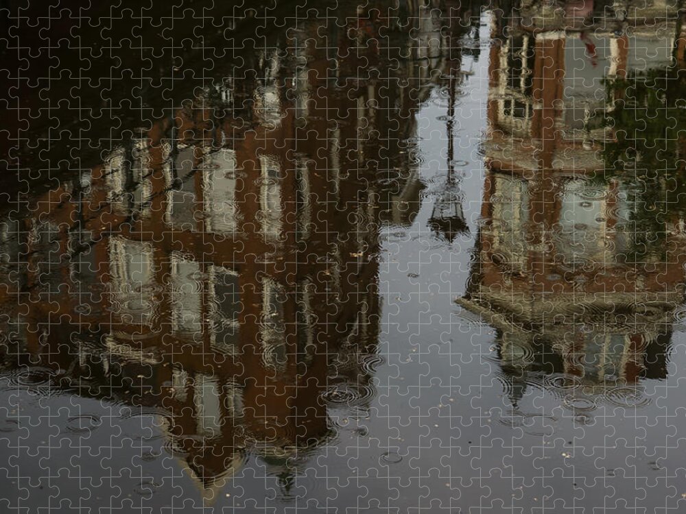Irresistible Jigsaw Puzzle featuring the photograph Starting to Rain... by Georgia Mizuleva