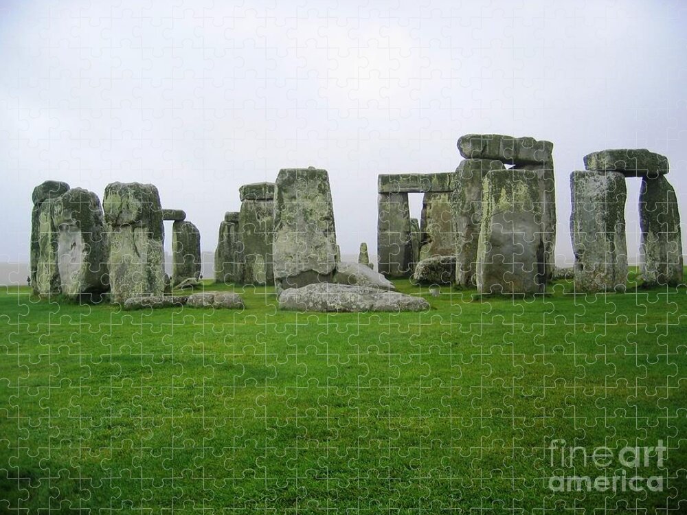 Stonehenge Jigsaw Puzzle featuring the photograph Stonehenge by Denise Railey