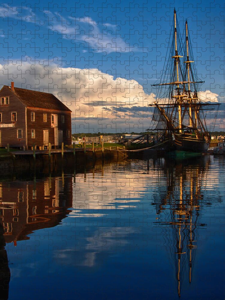 Landmark Jigsaw Puzzle featuring the photograph Storm clearing Friendship by Jeff Folger