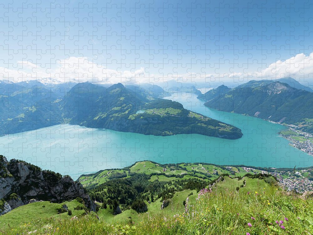 Scenics Jigsaw Puzzle featuring the photograph Stoss by Pedro Nunez Photography
