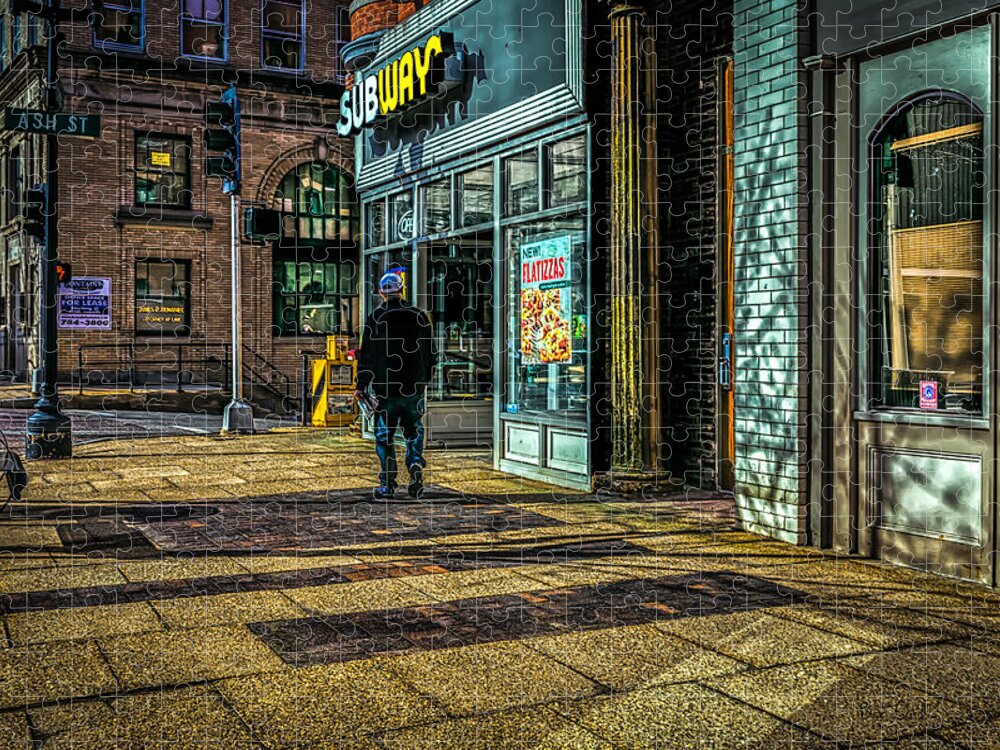 Subway Jigsaw Puzzle featuring the photograph Subway Sunrise by Bob Orsillo
