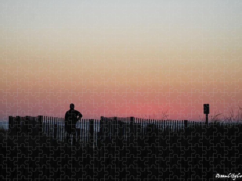 Sunrise Jigsaw Puzzle featuring the photograph Sunrise Silhouette by Robert Banach