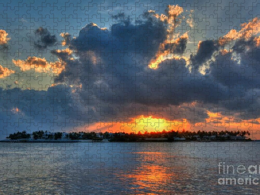 Florida Keys Jigsaw Puzzle featuring the photograph Sunset Key by Mel Steinhauer
