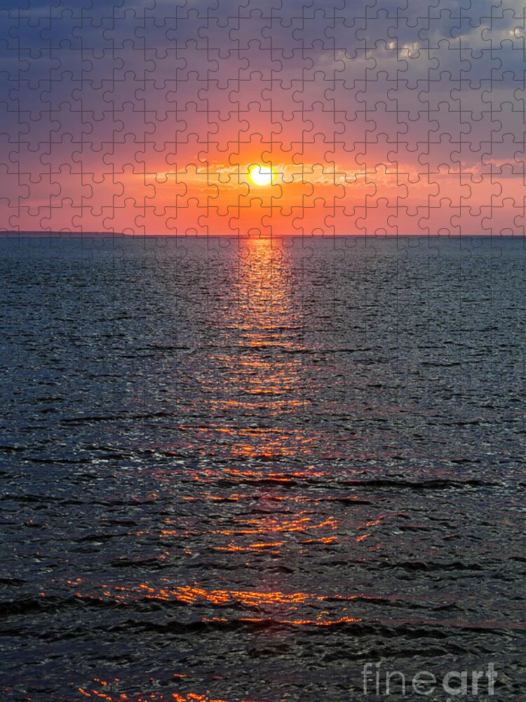 Sky Jigsaw Puzzle featuring the photograph The Eye by Elena Elisseeva