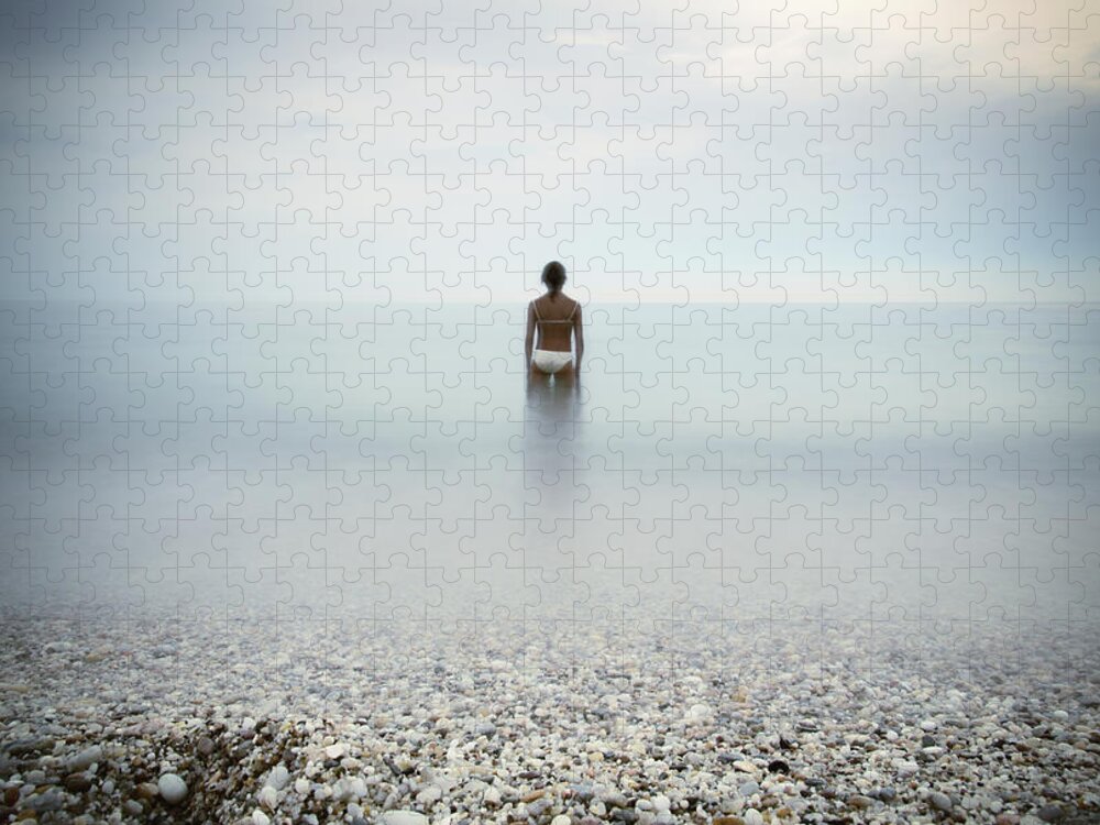 Scenics Jigsaw Puzzle featuring the photograph Surreal Mist by Photo By Cuellar