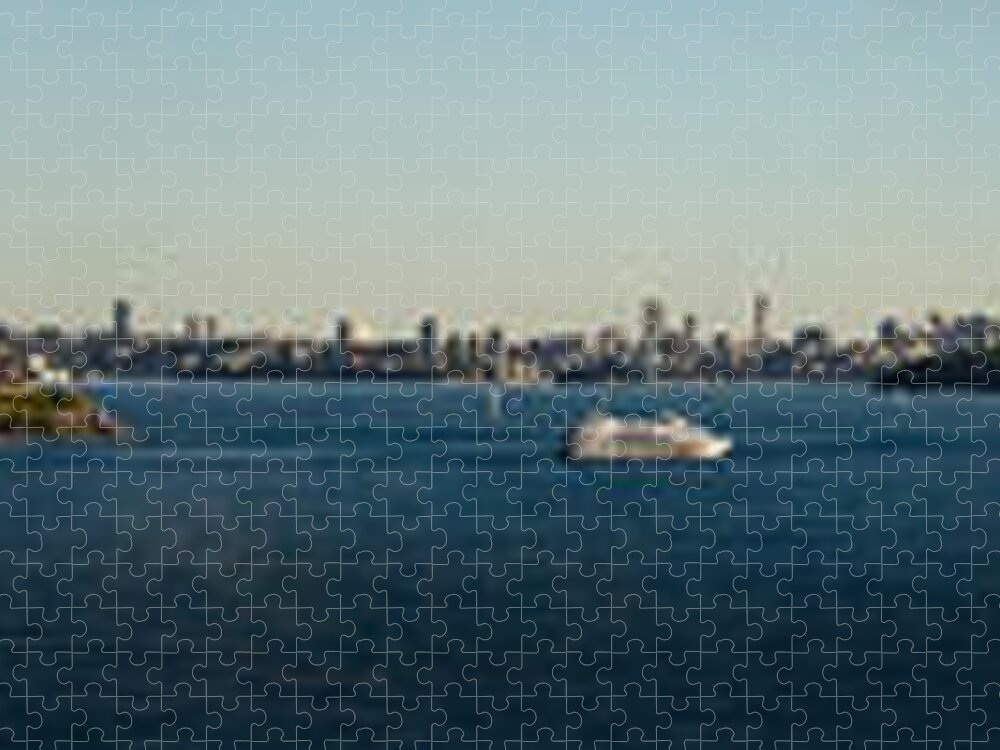 Sydney Jigsaw Puzzle featuring the photograph Sydney panorama by Miroslava Jurcik