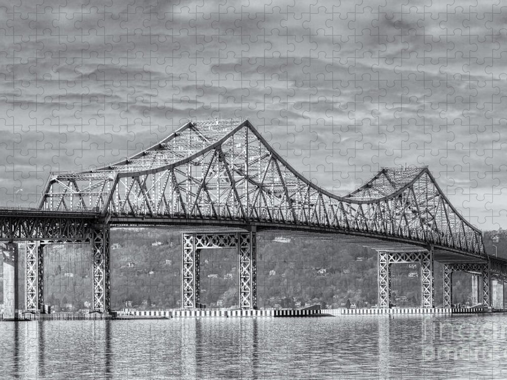 Clarence Holmes Jigsaw Puzzle featuring the photograph Tappan Zee Bridge IV by Clarence Holmes