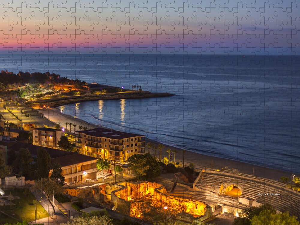 Tarragona Jigsaw Puzzle featuring the photograph Tarragona Spain by Angela Stanton