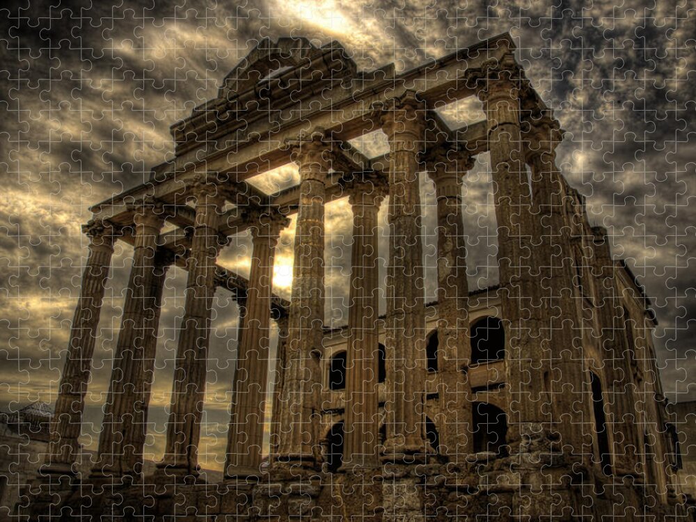 Temple Jigsaw Puzzle featuring the photograph Temple of Diana by Pablo Lopez