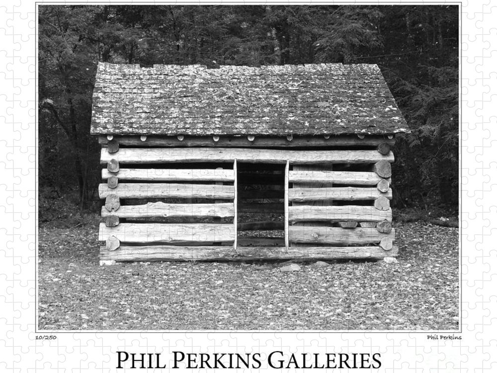 Photography Jigsaw Puzzle featuring the photograph Tennessee Wooden Structure by Phil Perkins
