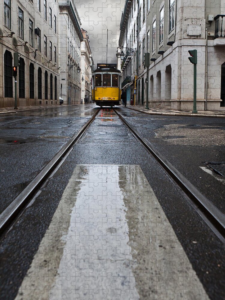 Lisbon Jigsaw Puzzle featuring the photograph The 28 by Jorge Maia