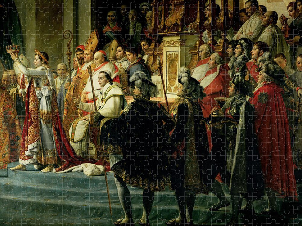 Museum Collection Jacques Louis David The Consecration of Napoleon Jigsaw puzzle 