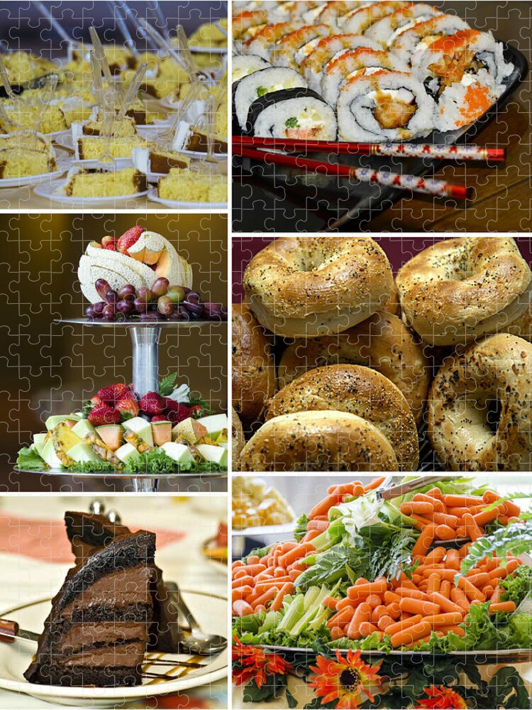 Food Jigsaw Puzzle featuring the photograph The Good and Bad by Carolyn Marshall