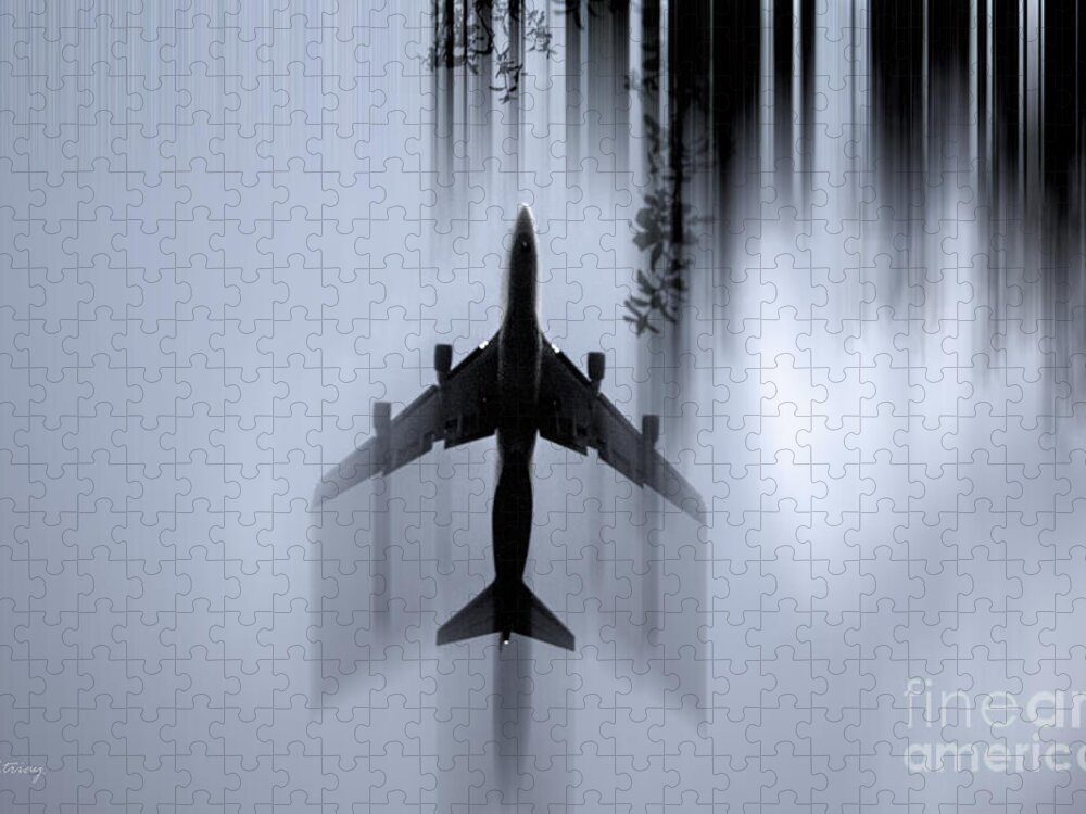 Jet Aircraft Jigsaw Puzzle featuring the photograph The Noise Coming From Above by Rene Triay FineArt Photos