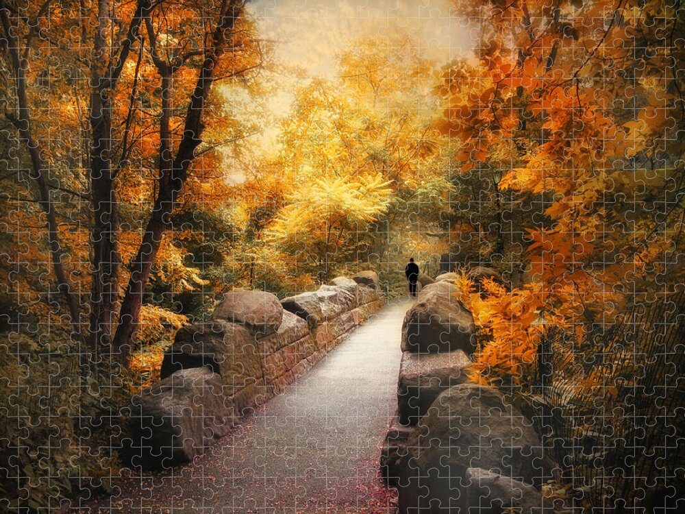 Nature Jigsaw Puzzle featuring the photograph The Ramble by Jessica Jenney