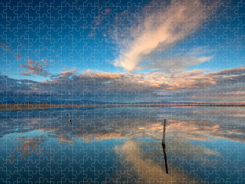 Big Sky Jigsaw Puzzle featuring the photograph The Sky Whispered by Peter Tellone