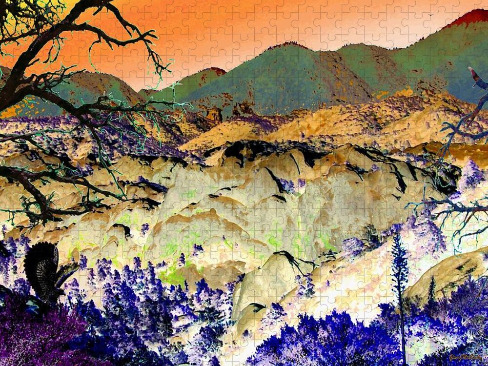 Mountains Jigsaw Puzzle featuring the photograph The Surreal Desert by Glenn McCarthy Art and Photography