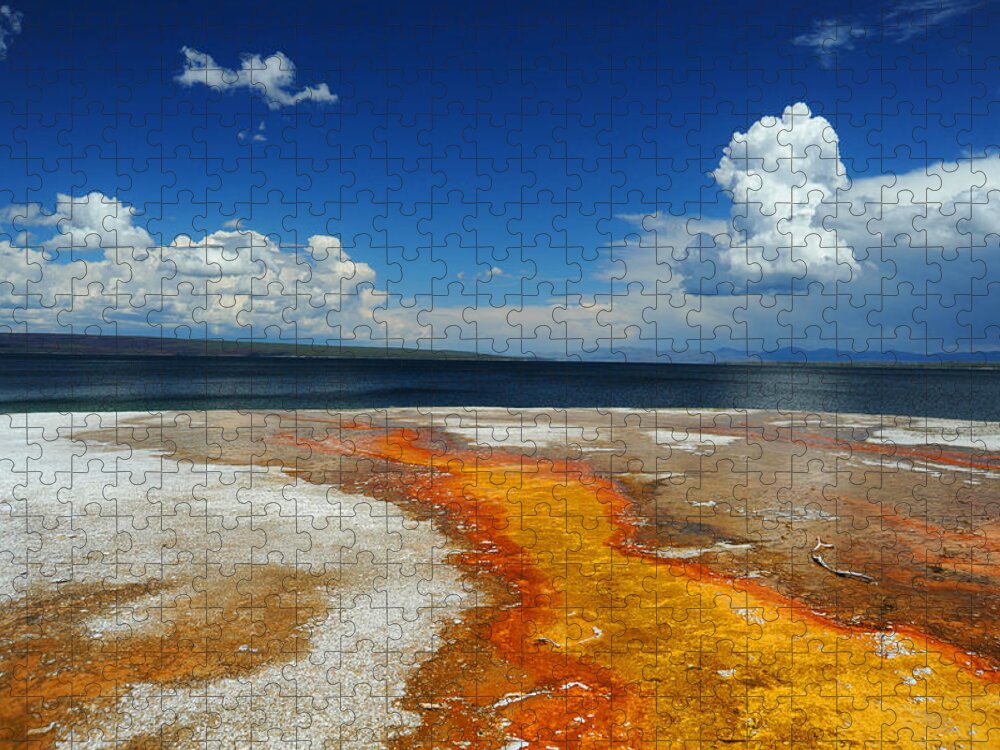 Home Jigsaw Puzzle featuring the photograph Thermal Color by Richard Gehlbach