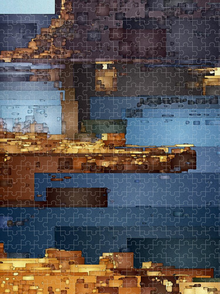 Digital Jigsaw Puzzle featuring the digital art This is Lake Powell by David Hansen