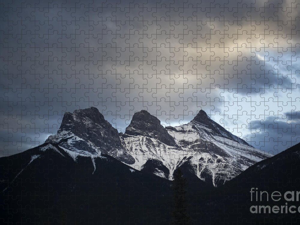 Three Sisters Jigsaw Puzzle featuring the photograph Three Sisters by Evelina Kremsdorf