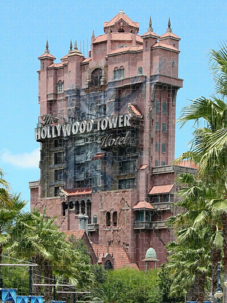 Horror Jigsaw Puzzle featuring the photograph Tower Of Terror by John Black