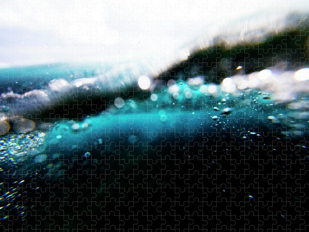 Underwater Puzzle featuring the photograph Underwater Bubbles by Subman