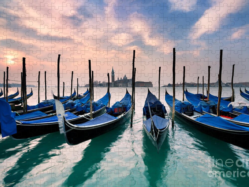 Italy Jigsaw Puzzle featuring the photograph Venetian Dawn by Rod McLean