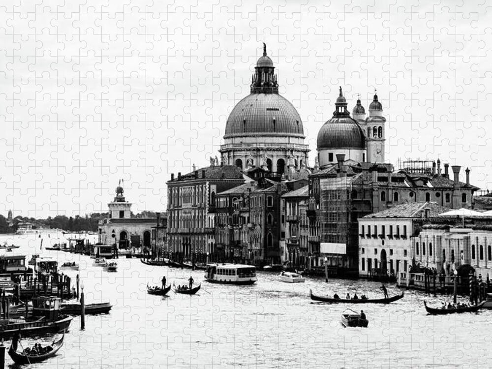 Church Jigsaw Puzzle featuring the photograph Venezia Grand Canal by Bighignoli Michele