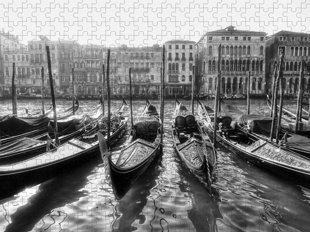 Architecture Jigsaw Puzzle featuring the photograph Venice - Italy by Joana Kruse