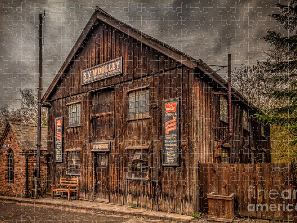 British Jigsaw Puzzle featuring the photograph Victorian Sawmill by Adrian Evans