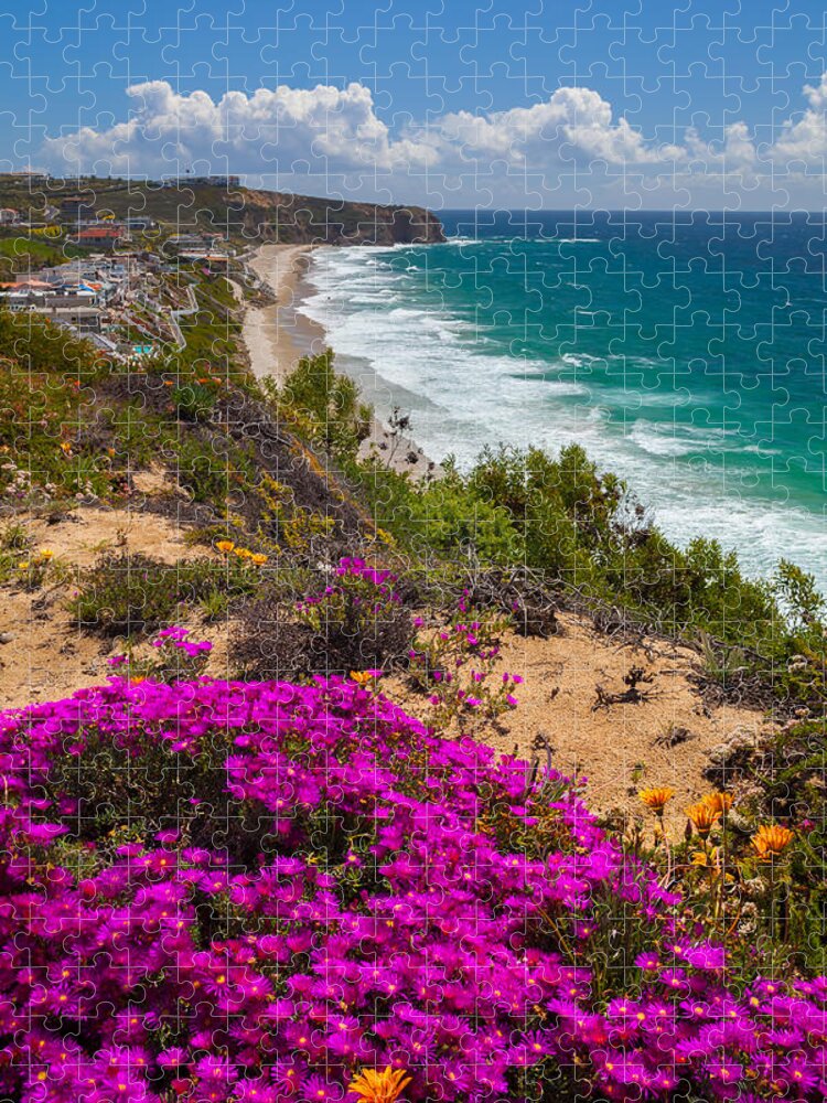 Dana Point Jigsaw Puzzle featuring the photograph View of Strand Beach and Dana Point Headland by Cliff Wassmann