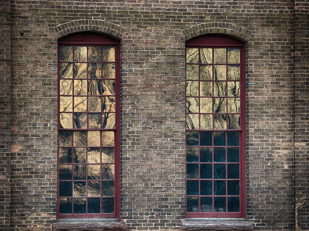 Vintage Jigsaw Puzzle featuring the photograph Vintage Windows by Paul Freidlund
