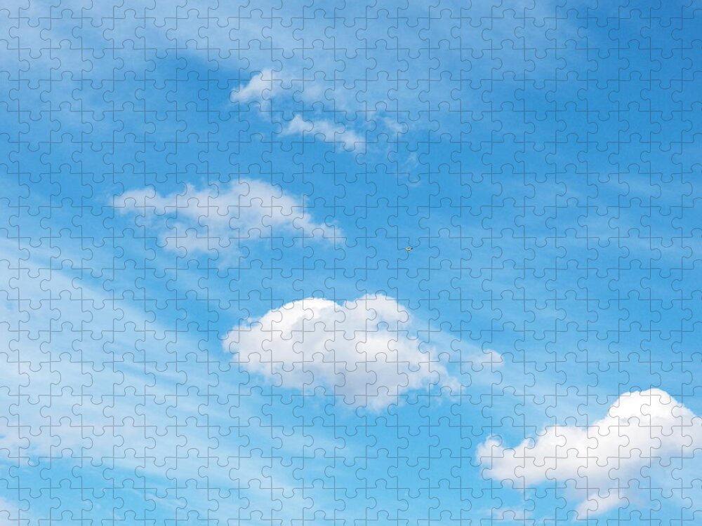 Clouds Jigsaw Puzzle featuring the photograph Water Colour Cloud Sky by Corinne Elizabeth Cowherd