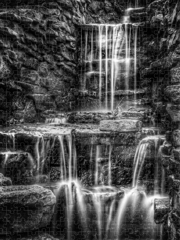 Waterfall Jigsaw Puzzle featuring the photograph Waterfall by Scott Norris