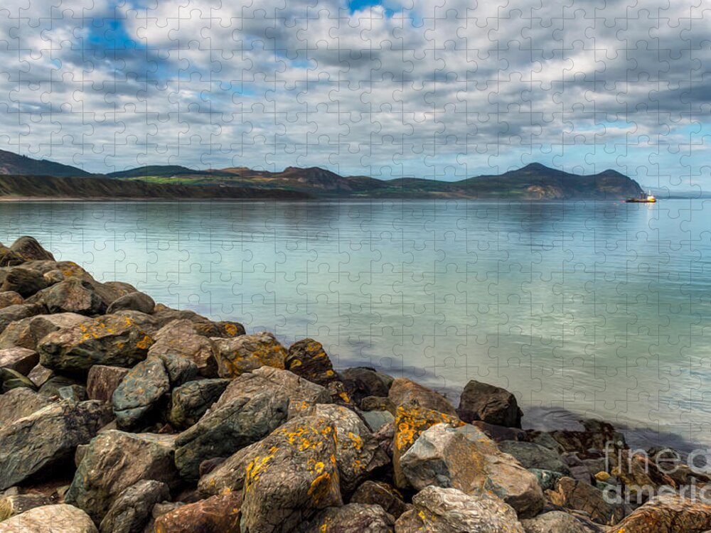 Morfa Nefyn Jigsaw Puzzle featuring the photograph Welsh Coast by Adrian Evans