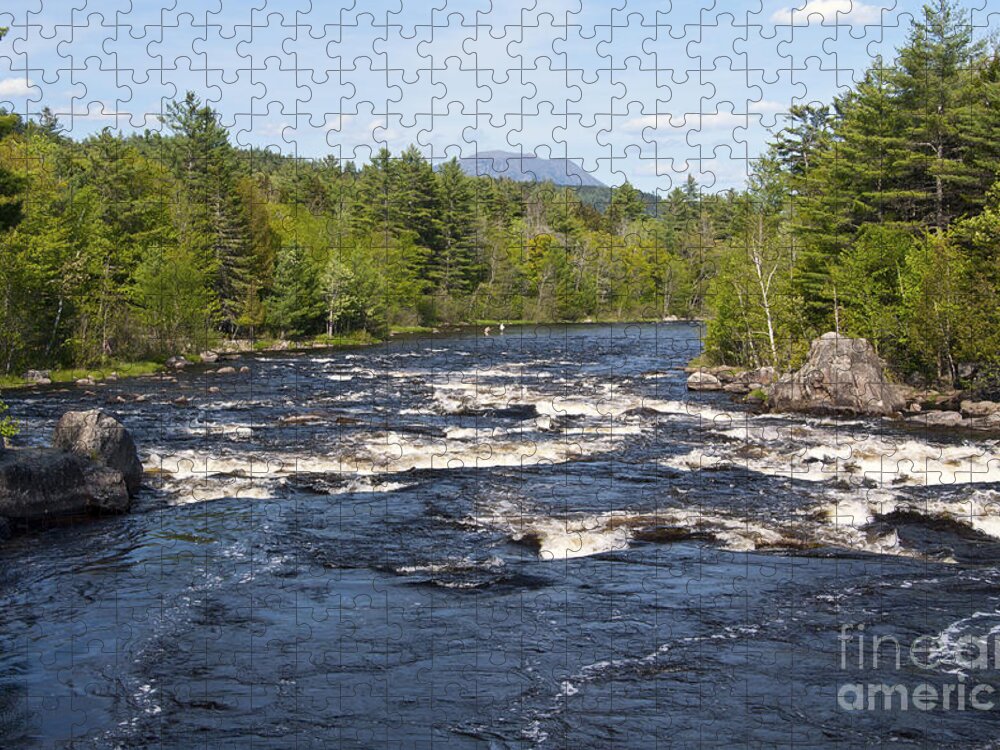 West Penobscot Jigsaw Puzzle featuring the photograph West Penobscot River Maine by Glenn Gordon