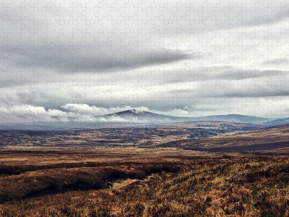 Scenics Jigsaw Puzzle featuring the photograph Wicklow Mountains, Ireland by Lisavalder