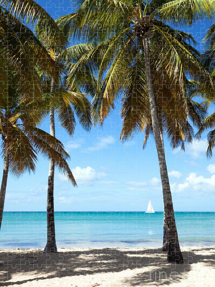 Idyllic Jigsaw Puzzle featuring the photograph Window on the caribbean by Matteo Colombo