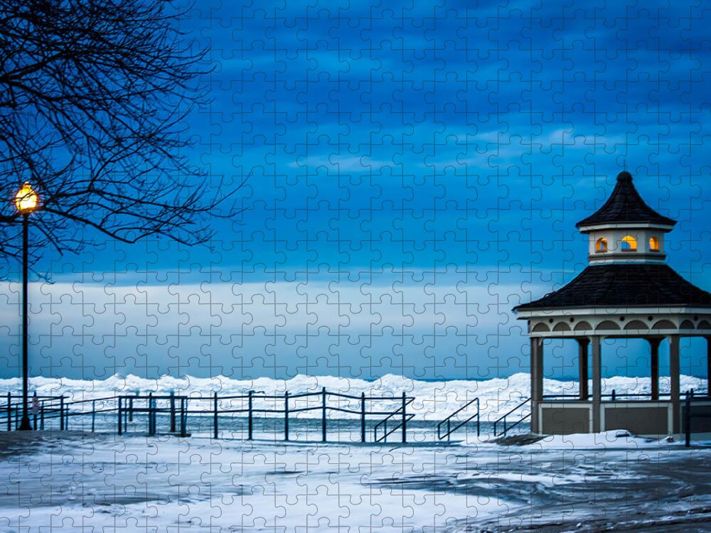 Winter Jigsaw Puzzle featuring the photograph Winter Rhapsody by Sara Frank