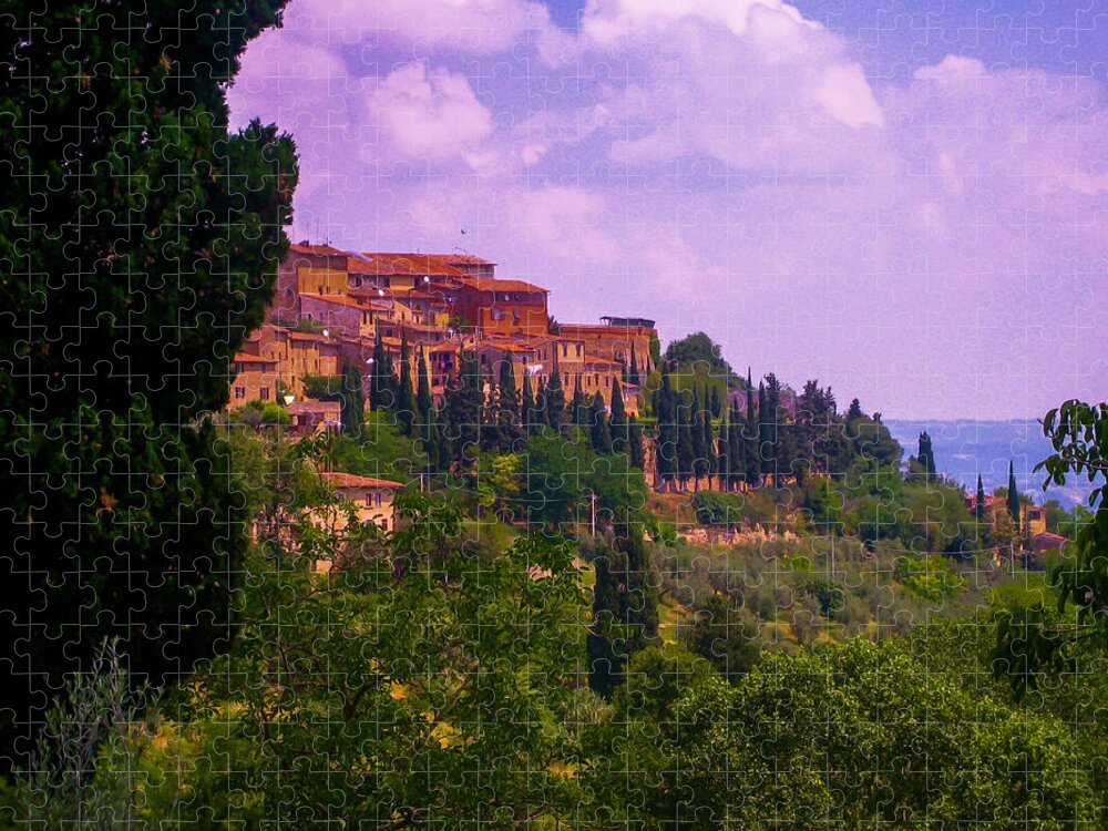 Tuscany Jigsaw Puzzle featuring the photograph Wonderful Tuscany by Dany Lison
