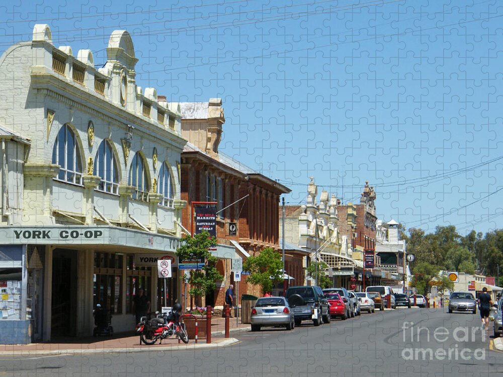 Australia Jigsaw Puzzle featuring the photograph York - Western Australia by Phil Banks