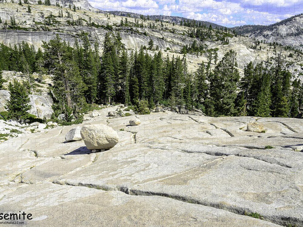 Yosemite Jigsaw Puzzle featuring the photograph Yosemite Rocks by LeeAnn McLaneGoetz McLaneGoetzStudioLLCcom