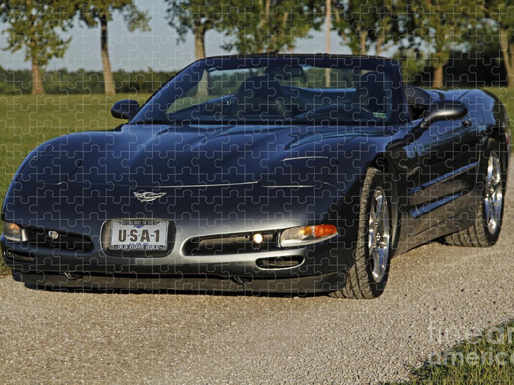 Corvette Jigsaw Puzzle featuring the photograph 2003 Corvette by Dennis Hedberg
