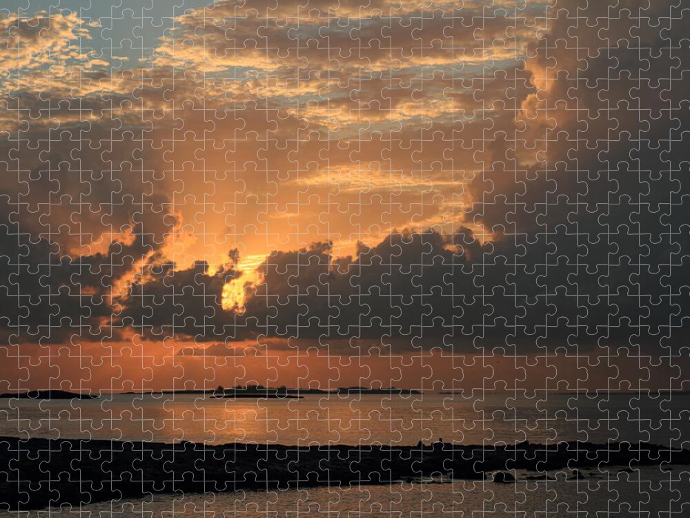 Bahamas Jigsaw Puzzle featuring the photograph Bahamas Sunset by Coby Cooper