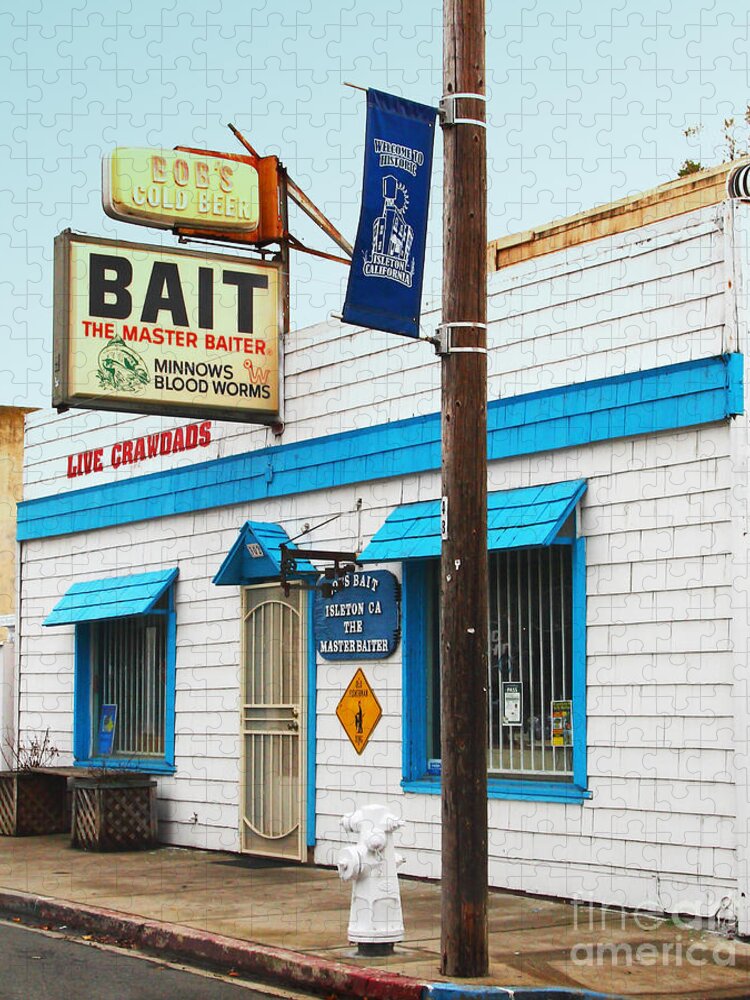 Bobs Bait Shop in Isleton California . The Master Baiter Jigsaw