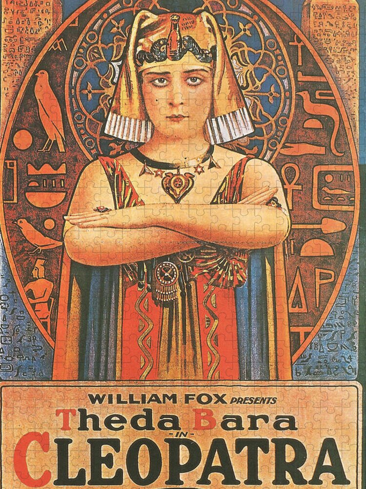 Cleopatra Jigsaw Puzzle featuring the photograph Cleopatra by Georgia Clare