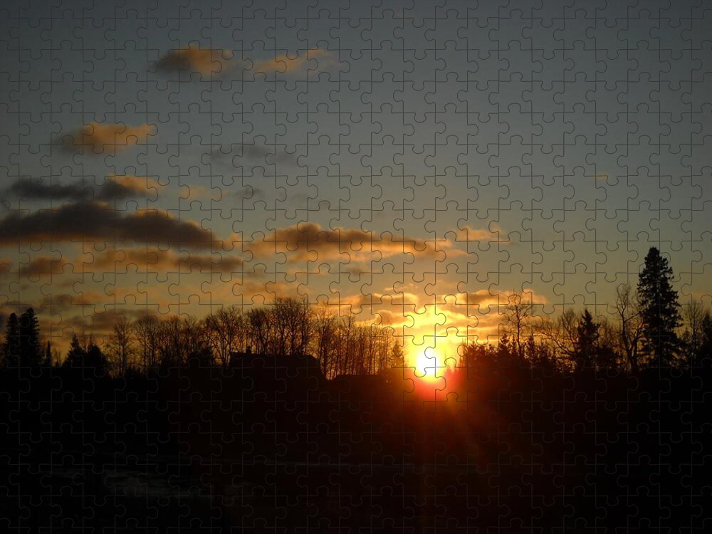 Dawn Jigsaw Puzzle featuring the photograph Delightful December Dawn by Kent Lorentzen