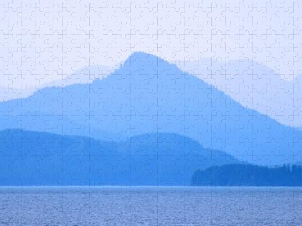 Alaska Jigsaw Puzzle featuring the photograph Distant Shades by Eric Tressler