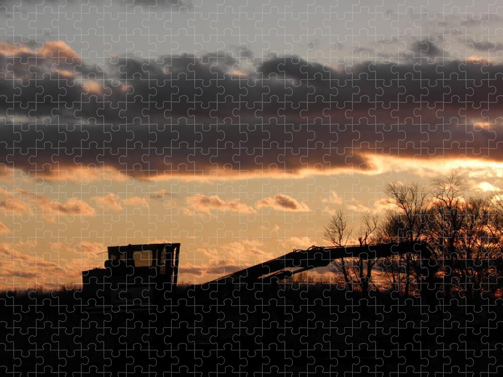 Sundown Jigsaw Puzzle featuring the photograph Done For The Day by Kim Galluzzo